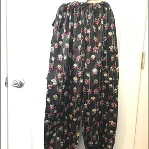Silk lounge pants